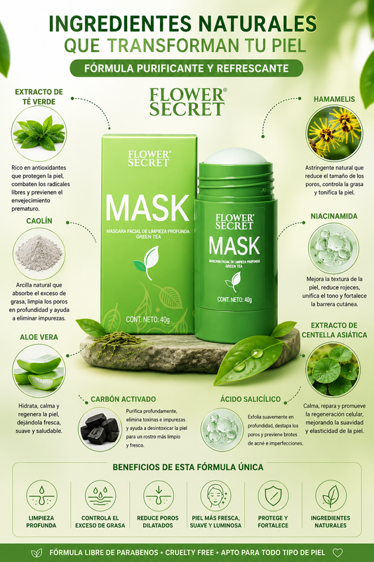 MASCARILLA TE VERDE EN BARRA