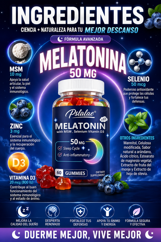 Melatonin 60 Gomitas