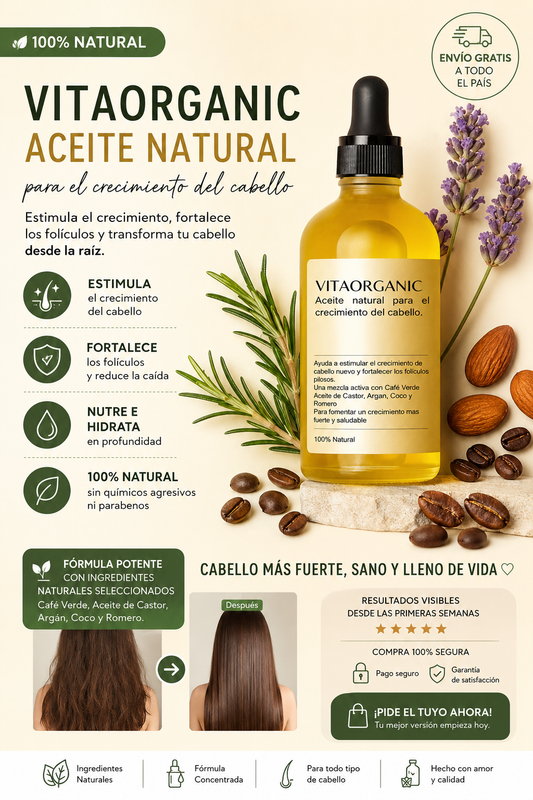 VITAORGANIC - SERUM CAPILAR