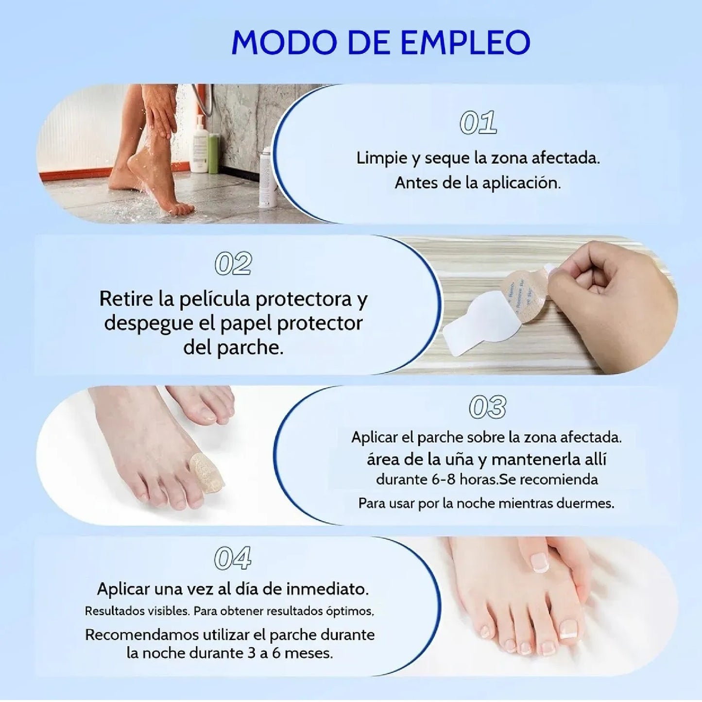 Parche hongo De Uñas (PACK 2)