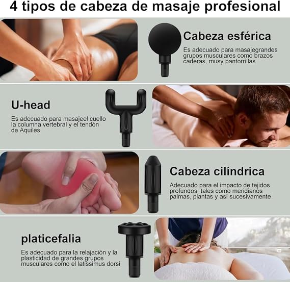 Pistola masajeador