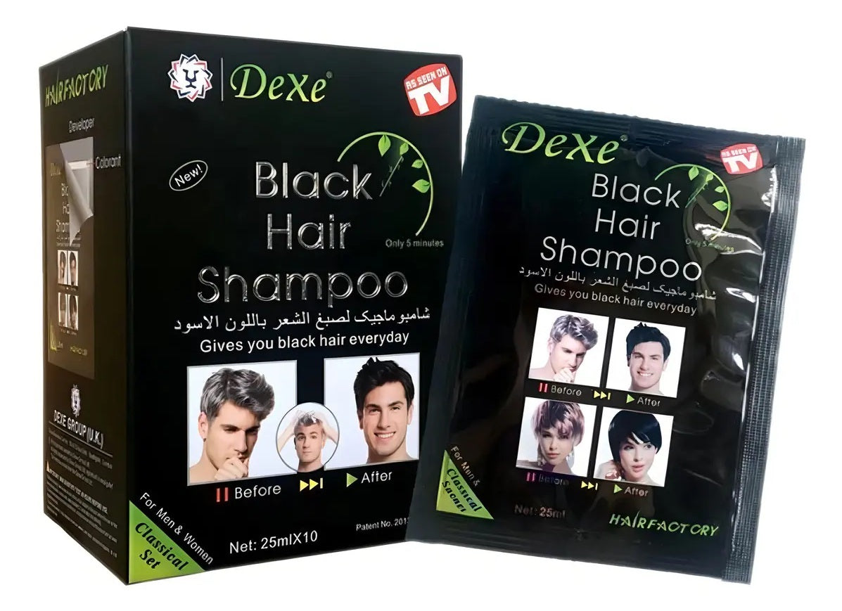 SHAMPU INSTANTANEO TINTE NEGRO 10 SOBRES